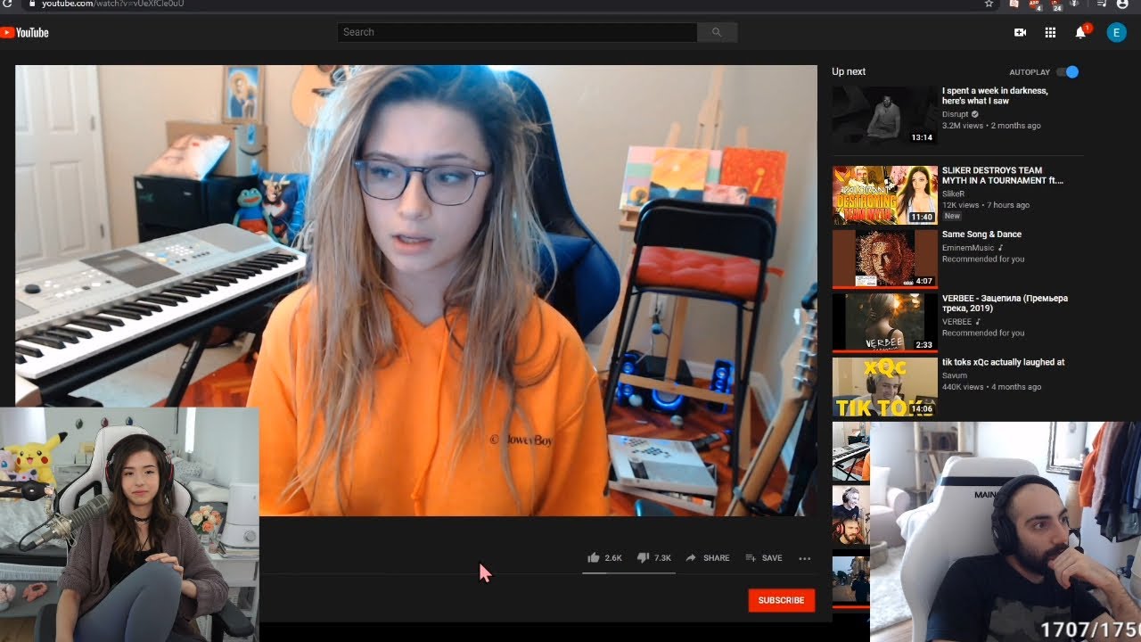 Pokimane Reacts to Random Twitch clips #20