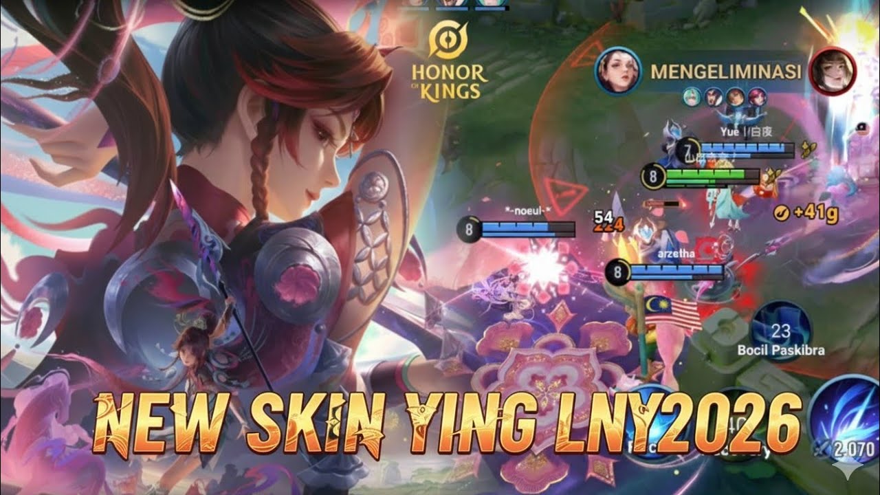 AUTO BUY? REVIEW SKIN BARU YING, EFEKNYA SETEBAL INI GUYS!! - Honor of Kings
