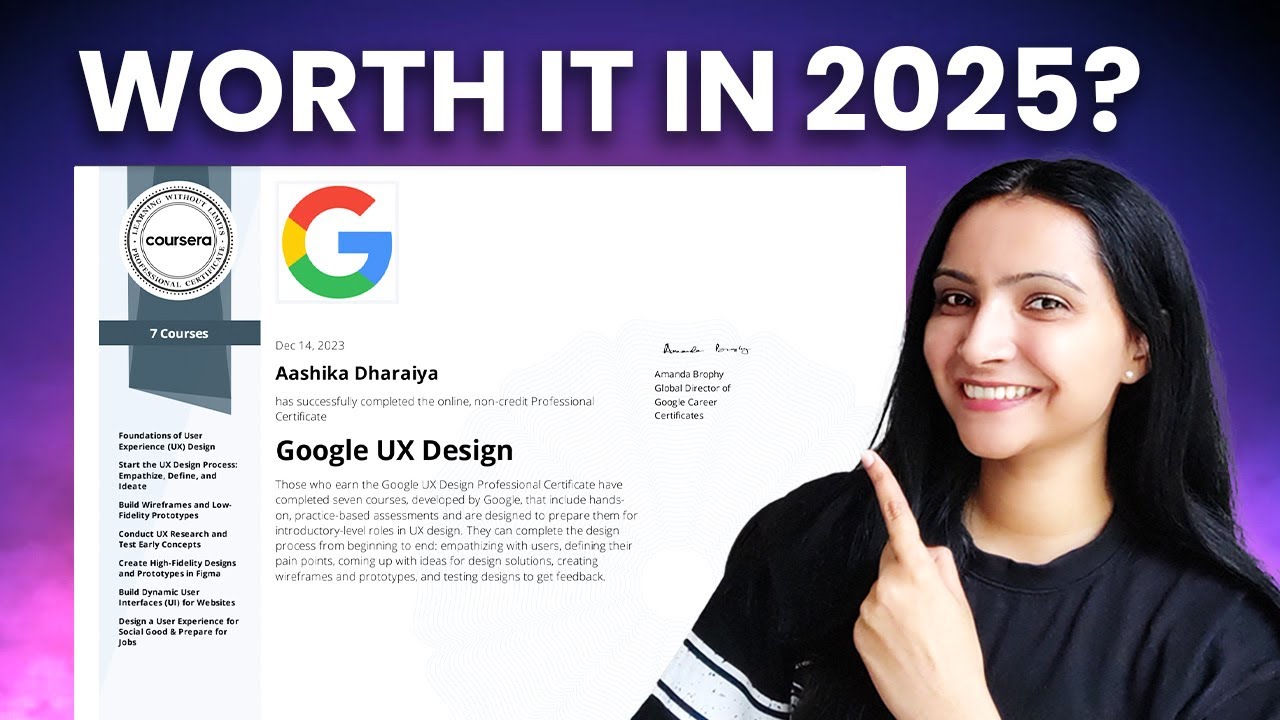 Google UX Certificate Course Honest Review | Worth it in 2025?