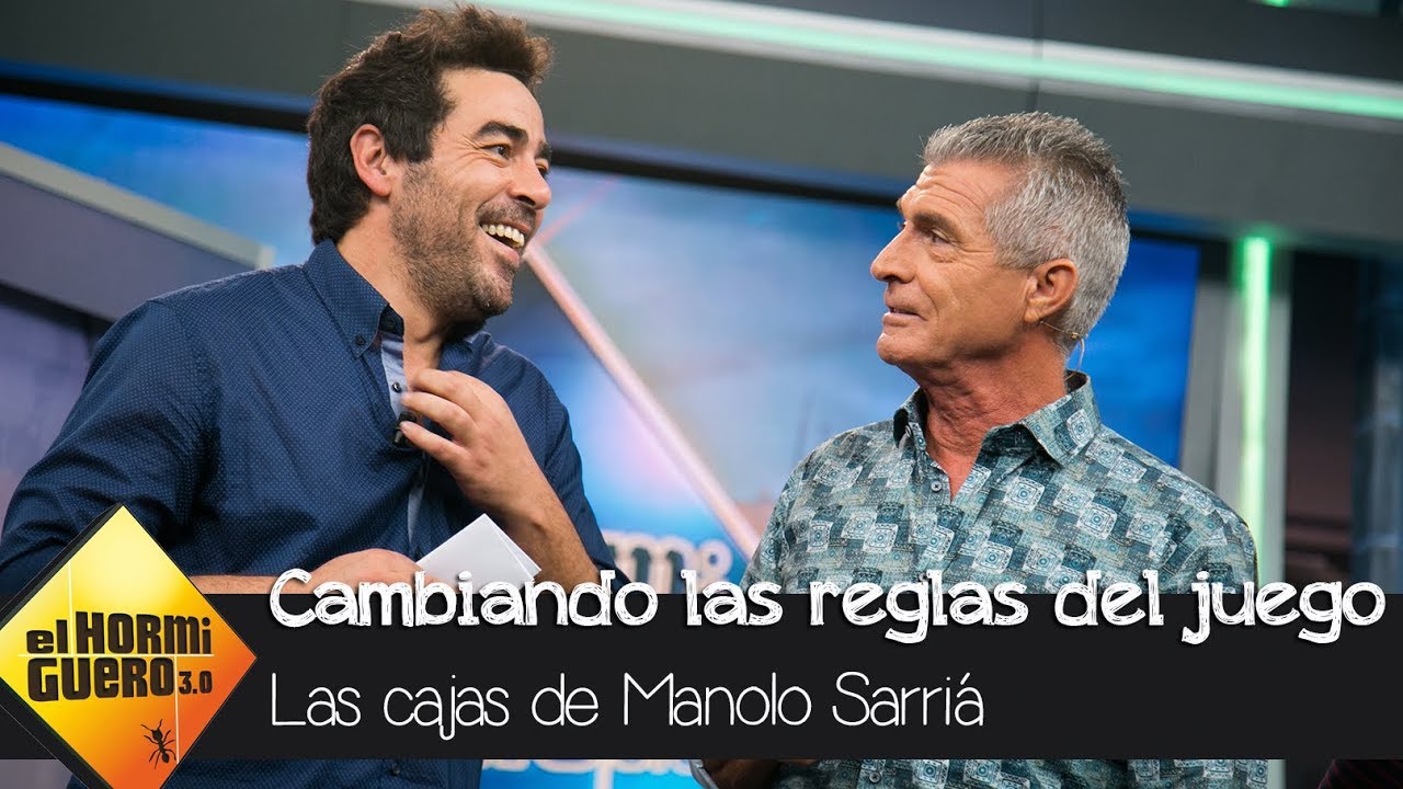 Manolo Sarri&aacute; vuelve a 'El Hormiguero 3.0' cambiando las reglas del juego - El Hormiguero 3.0