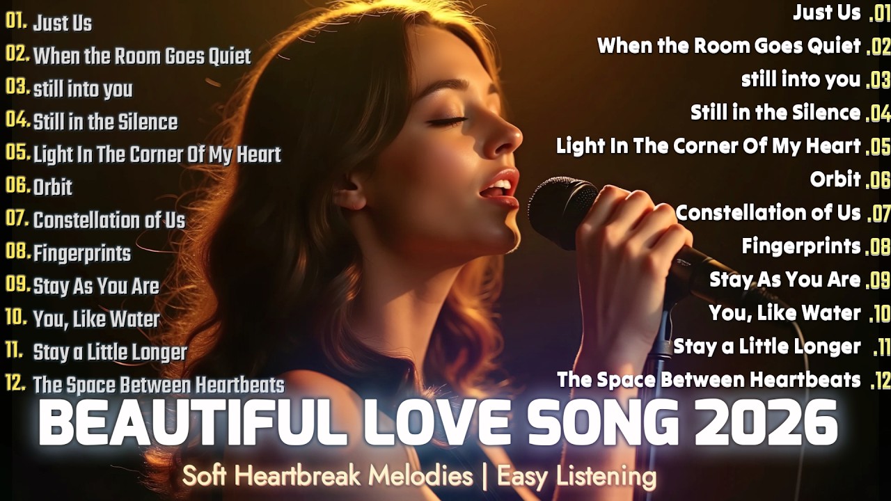 Most Beautiful Love Songs 2026 🌧️ | When Romance Turns to Memory