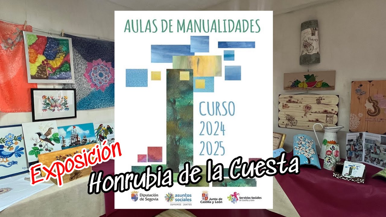 Exposición Aulas Manualidades Honrubia de la Cuesta