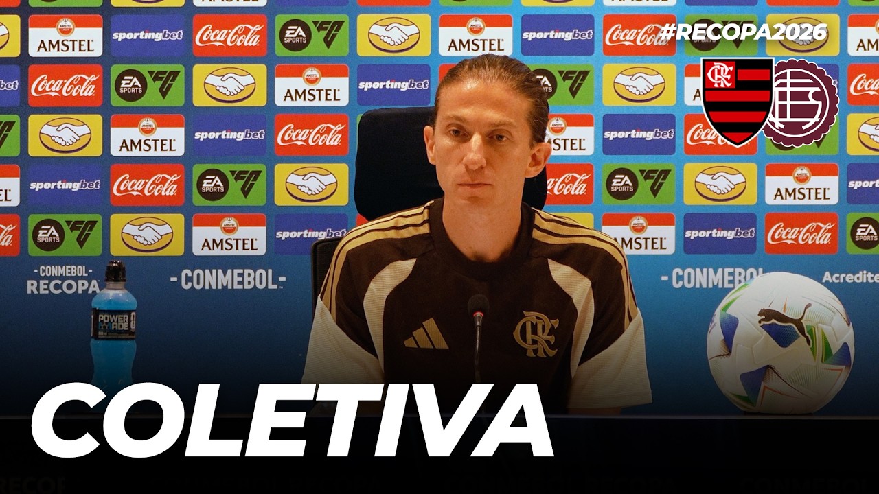 FILIPE LUÍS | COLETIVA PÓS-JOGO | FLAMENGO 2 X 3 LANÚS | RECOPA (26/02/26)