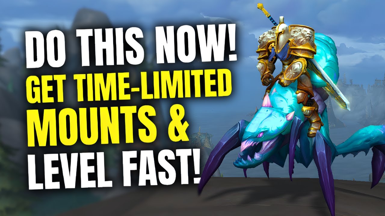 Get Time-Limited Qiraji War Tank Mounts & Level Up Fast!! Call of the Scarab Full Guide | WoW TWW