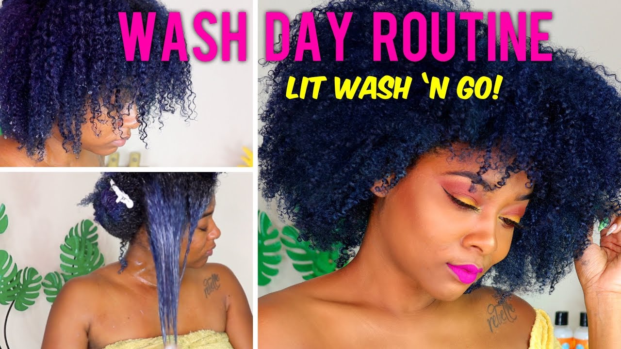 DETAILED Wash Day Routine for Summer Wash 'n Go 2019  | CURLS (NEW) Poppin' Pineapple Collection