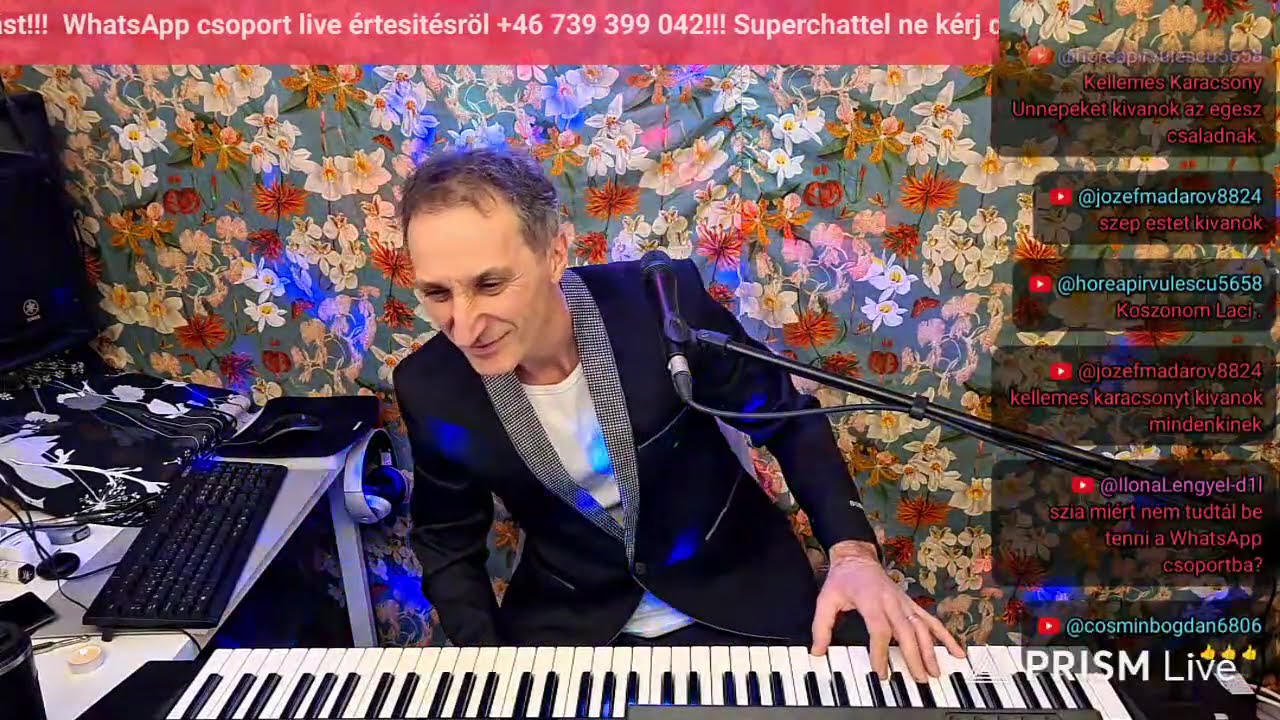 Karácsonyi Live - Péter László-val