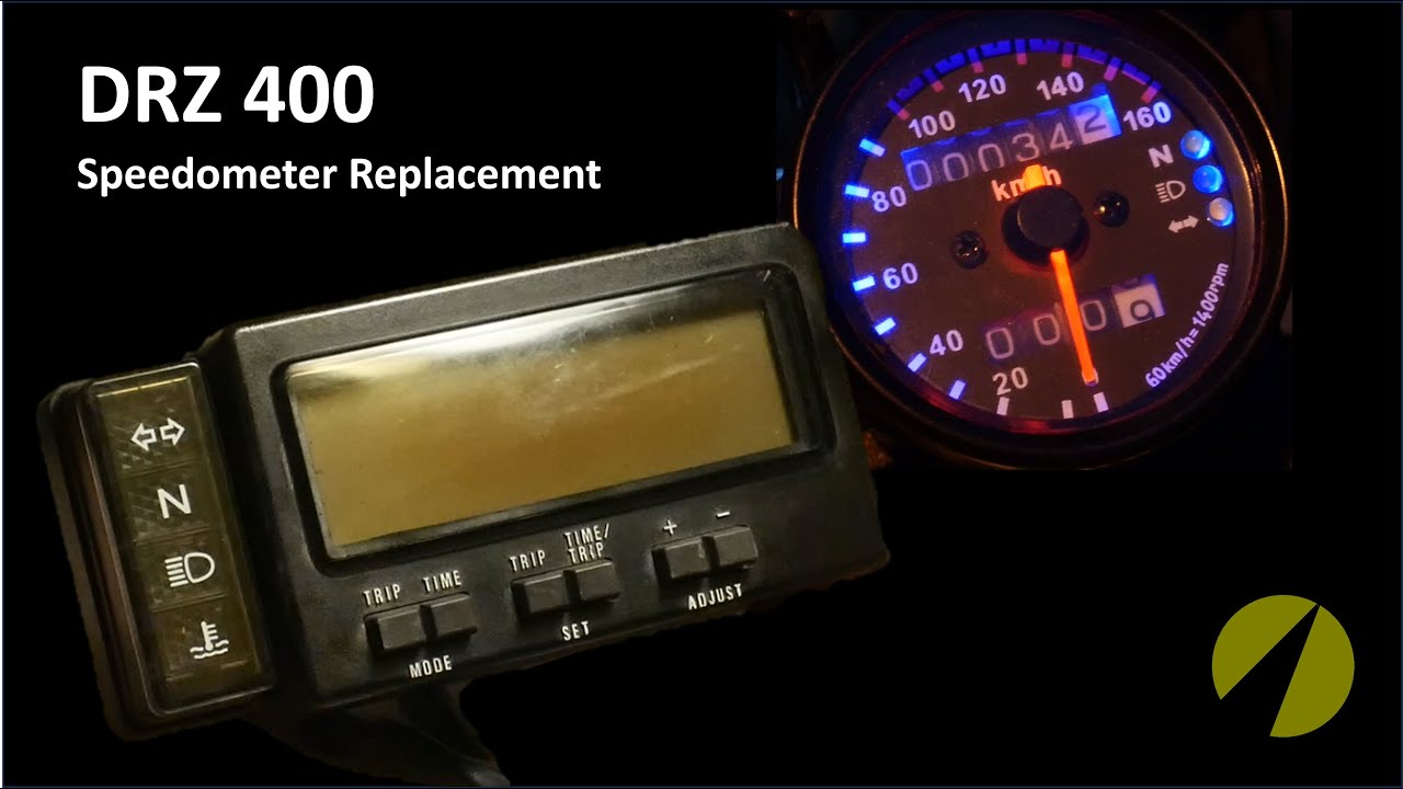 DRZ 400 Speedometer / Dash Cluster replacement