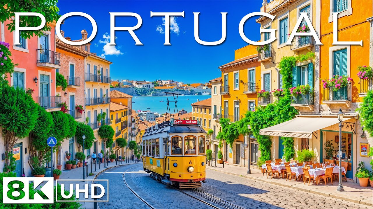 Wonders of Portugal | Discover Historic Cities, Scenic Coastlines, Vibrant Culture | Travel Video 8K