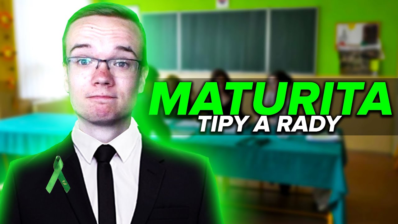 ✅ ZMATUROVAL SOM - TIPY A RADY