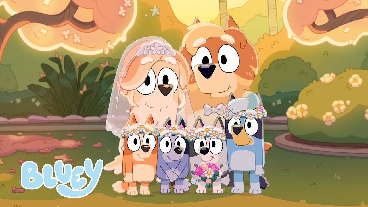 La boda 🩷 | El cartel | Bluey Español Canal Oficial