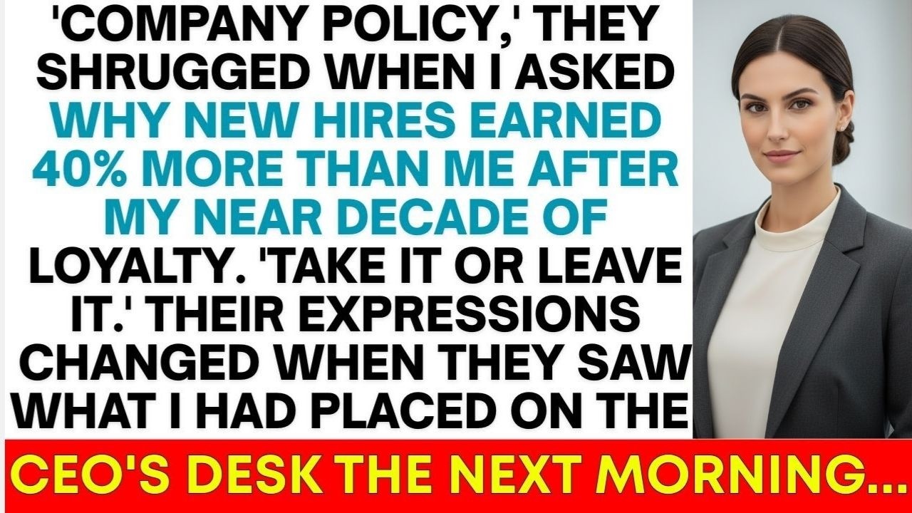 They Offered Newcomers 40% More Than Me After 9 Loyal Years; My Final Move Left Jaws Dropping...