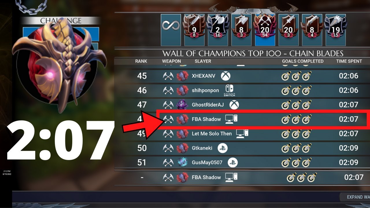 Phaelanx Dauntless Trials - Chain Blades 2:07