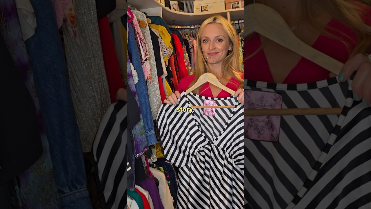 Inside Fearne&rsquo;s wardrobe&hellip; #fearnecotton #parishilton