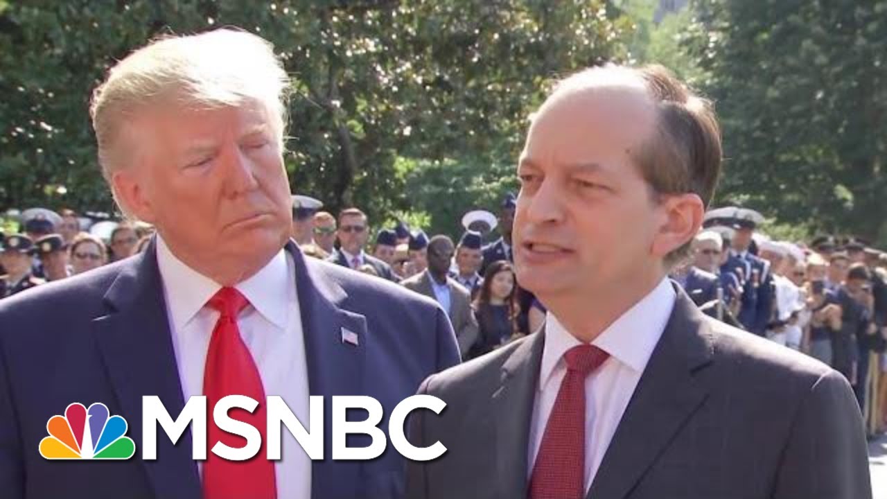Acosta Joins Lengthy List Of Ignominious Trump Admin Departures | Rachel Maddow | MSNBC