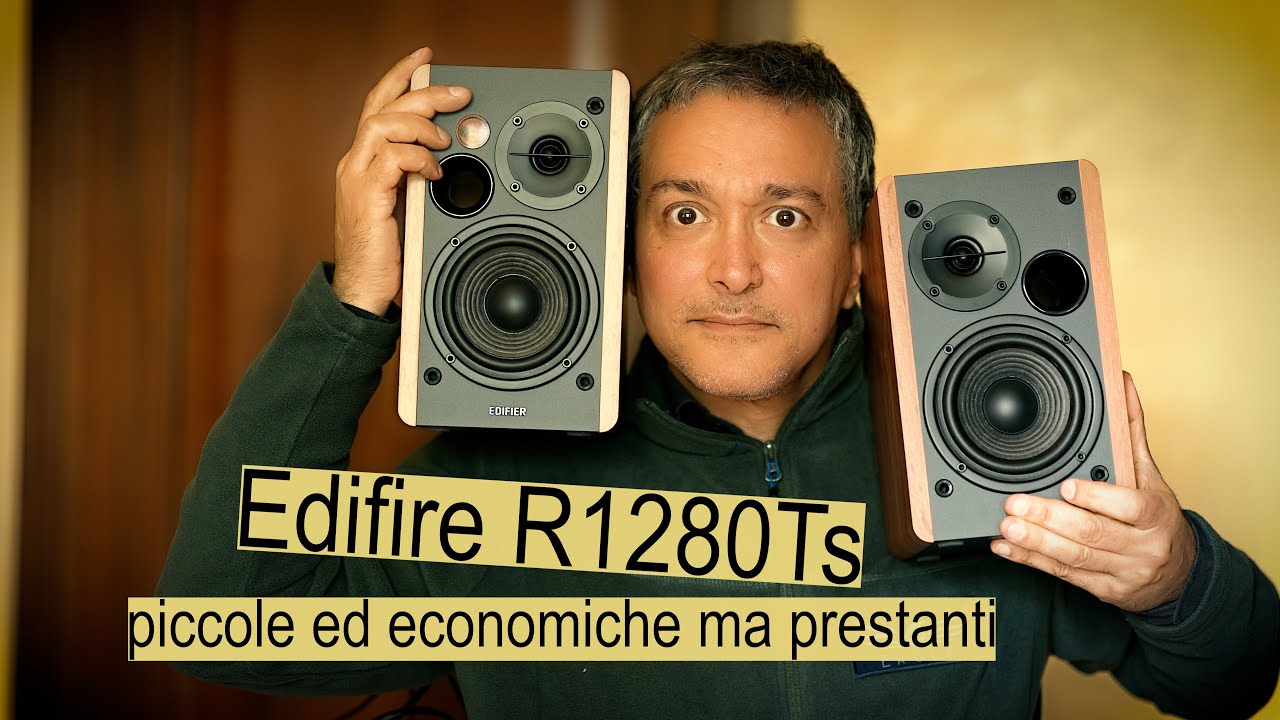 Mini review of the Edifire r1280Ts active speakers, model 2024