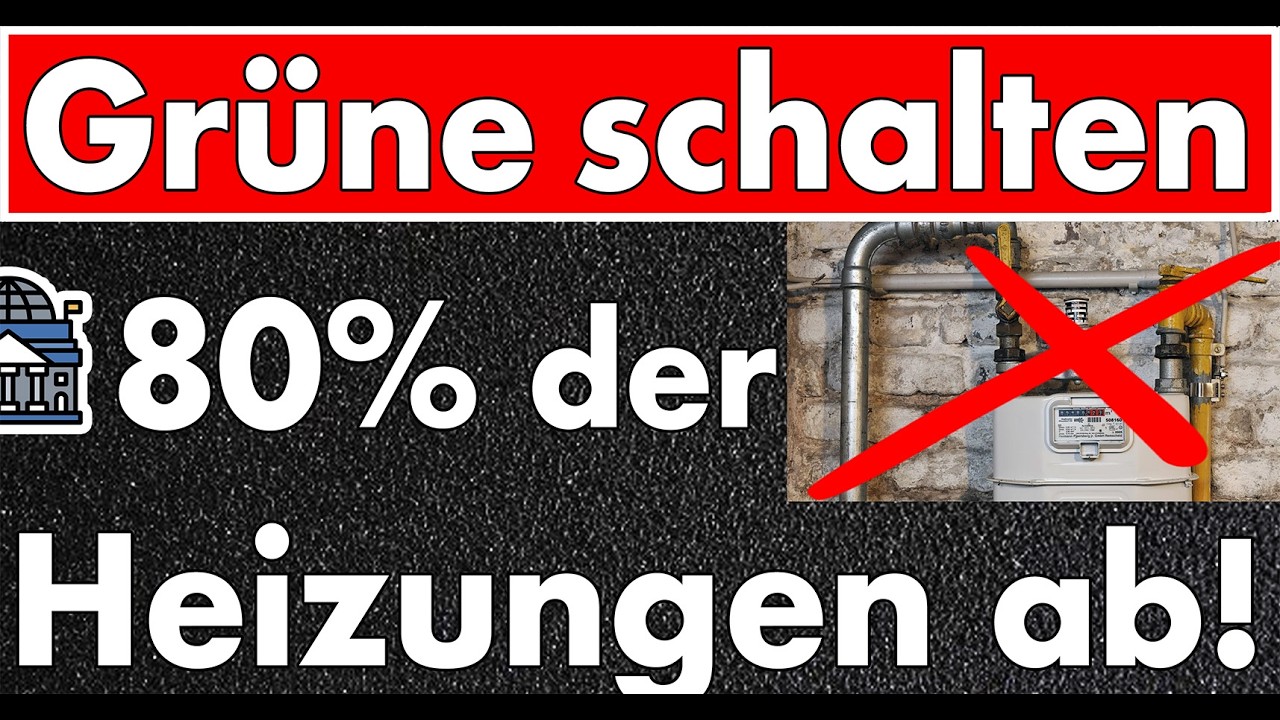 4 von 5 Heizungen werden abgeschaltet! Grüner Beschluss wurde gefasst! Wasserstoff ist eine Lüge!