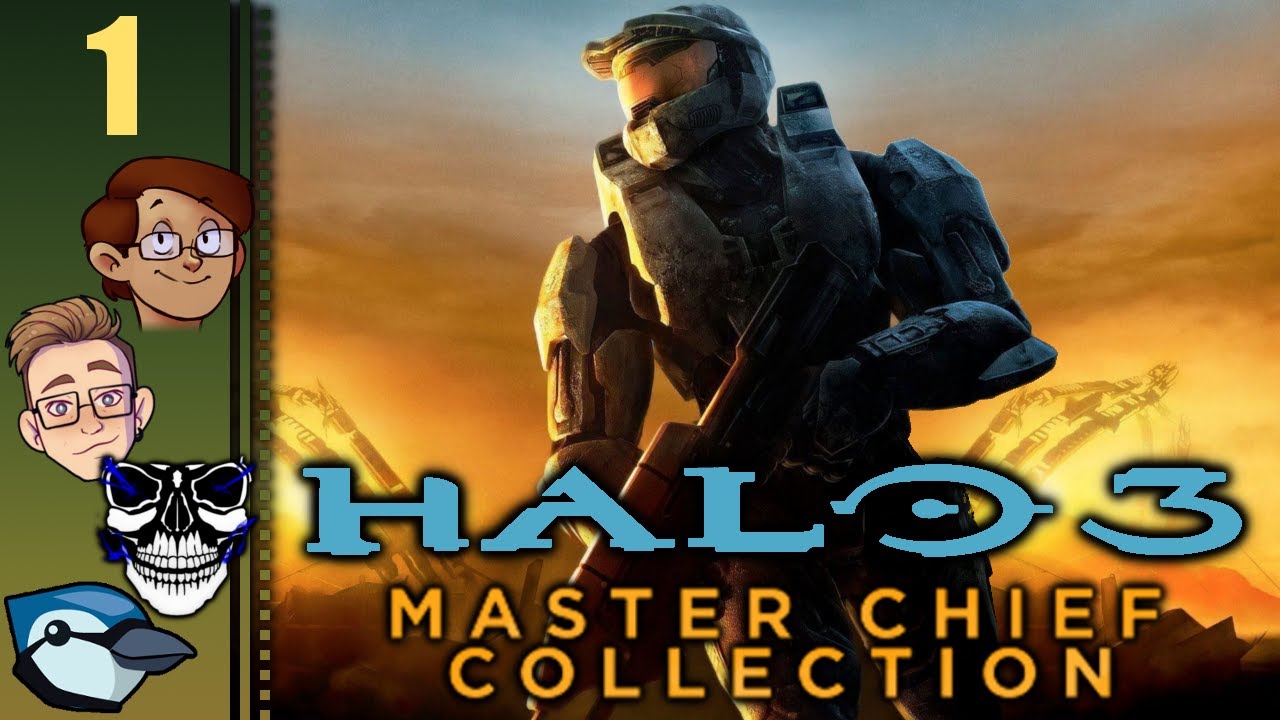 Let's Play Halo 3 Co-op Part 1 - Arrival, Sierra 117, Crow's Nest