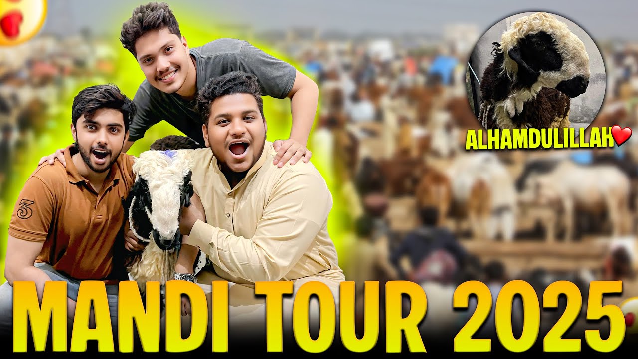Bakra Mandi Tour 2025😜 | Allhamdullah ❤️