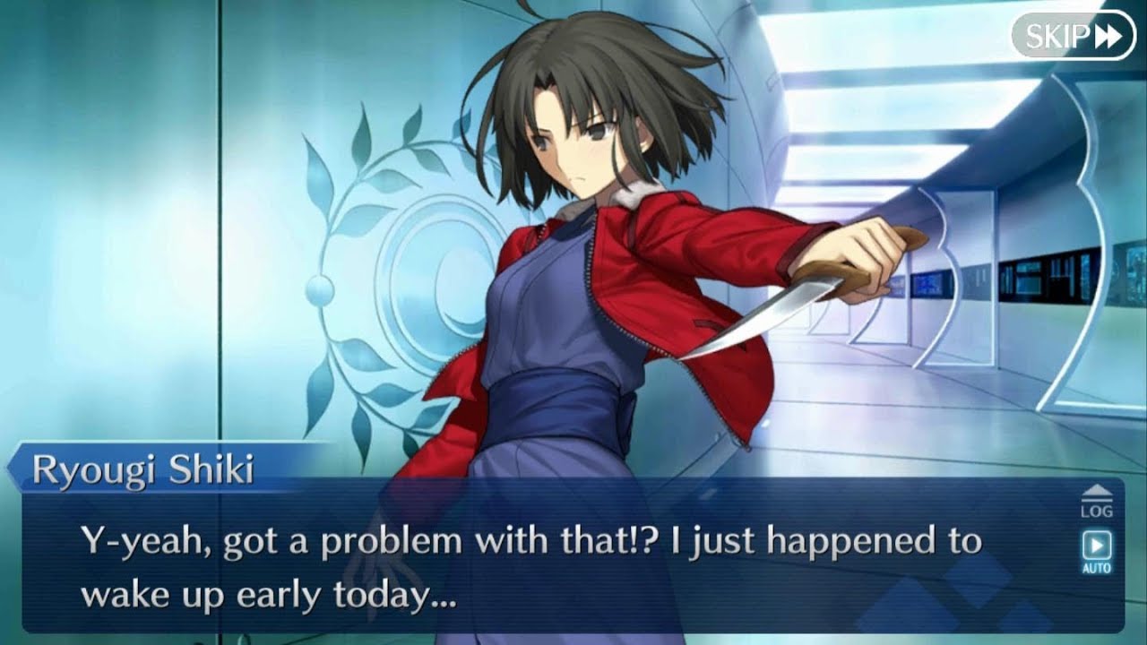 [FGO NA] ~ Valentine's Chocolate: Ryougi Shiki (w/Voice Sync)