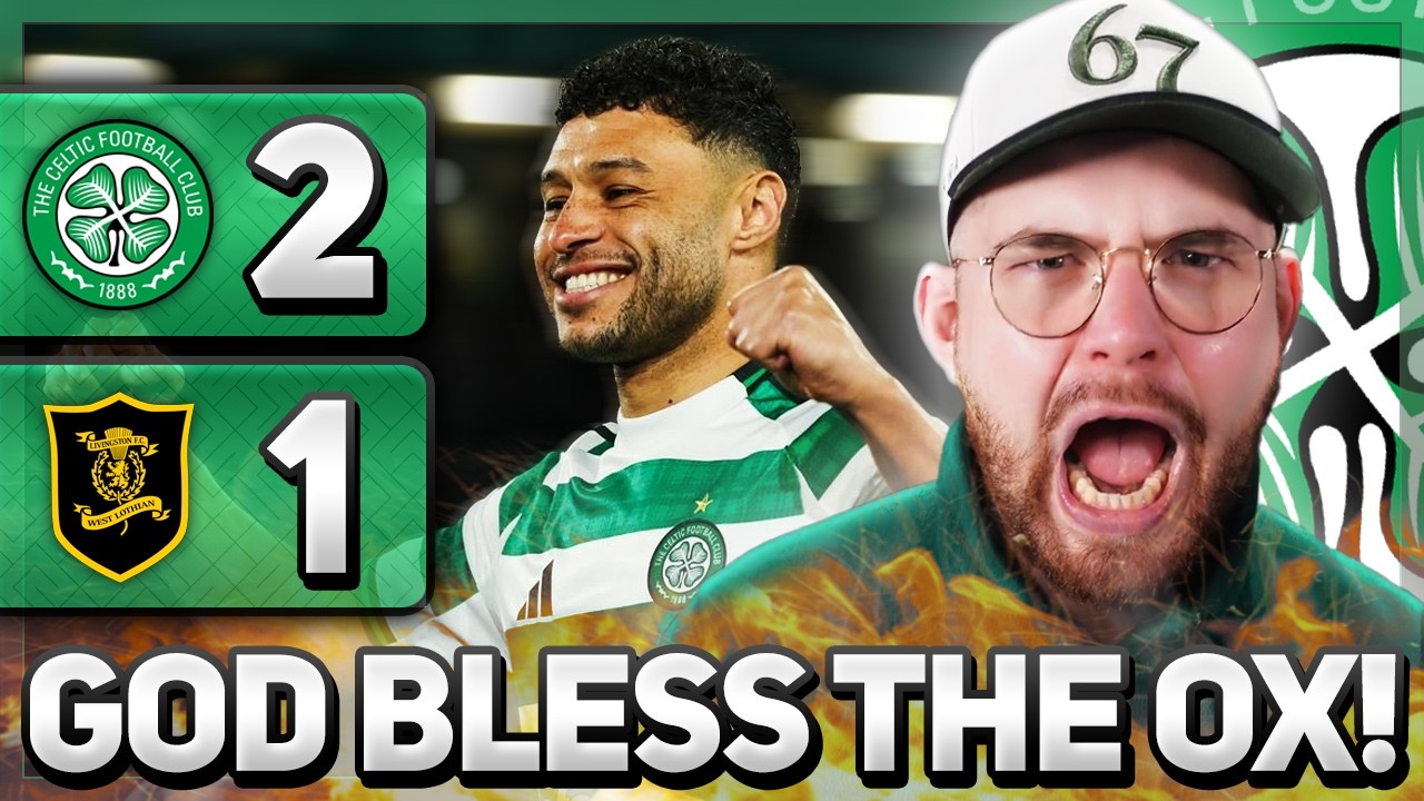 WELCOME TO THE TITLE RACE, ALEX OXLADE-CHAMBERLAIN! | CELTIC 2-1 LIVINGSTON