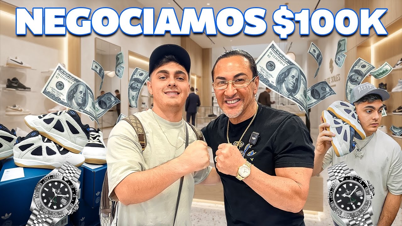VENDIMOS $70,000 EN RELOJES & GASTAMOS $30,000 EN TENIS DE BAD BUNNY UNRELEASED!