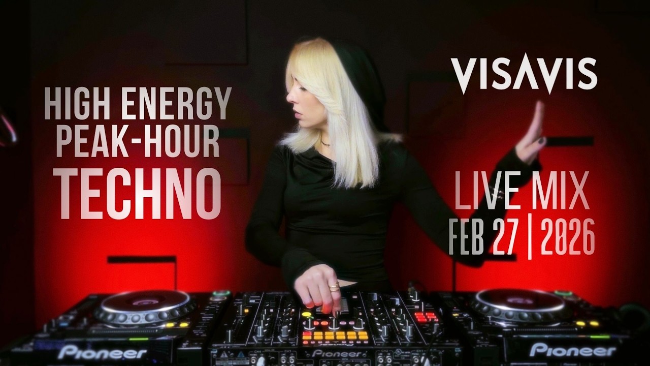 High-Energy Peak-Hour Techno Live DJ Set | Visavis DJ | Feb 27 2026