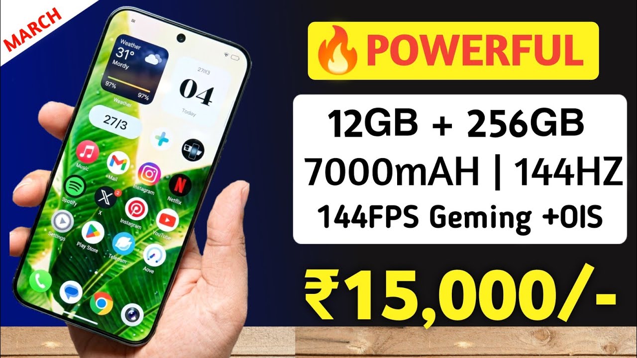 top 5 Best smartphones under 15k in march 2026 | 5g phone 's | best phone under 15000
