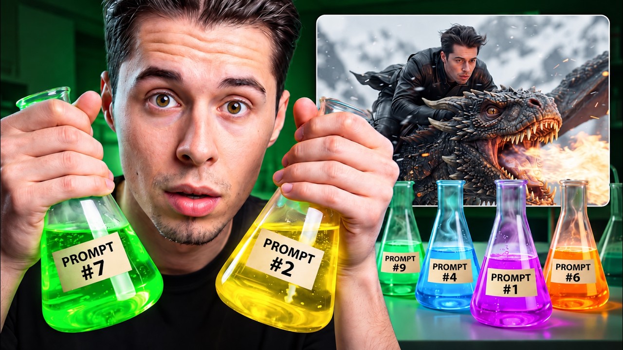 9 FREE Prompts to Make AI Videos that Look Real (Cinematic AI)