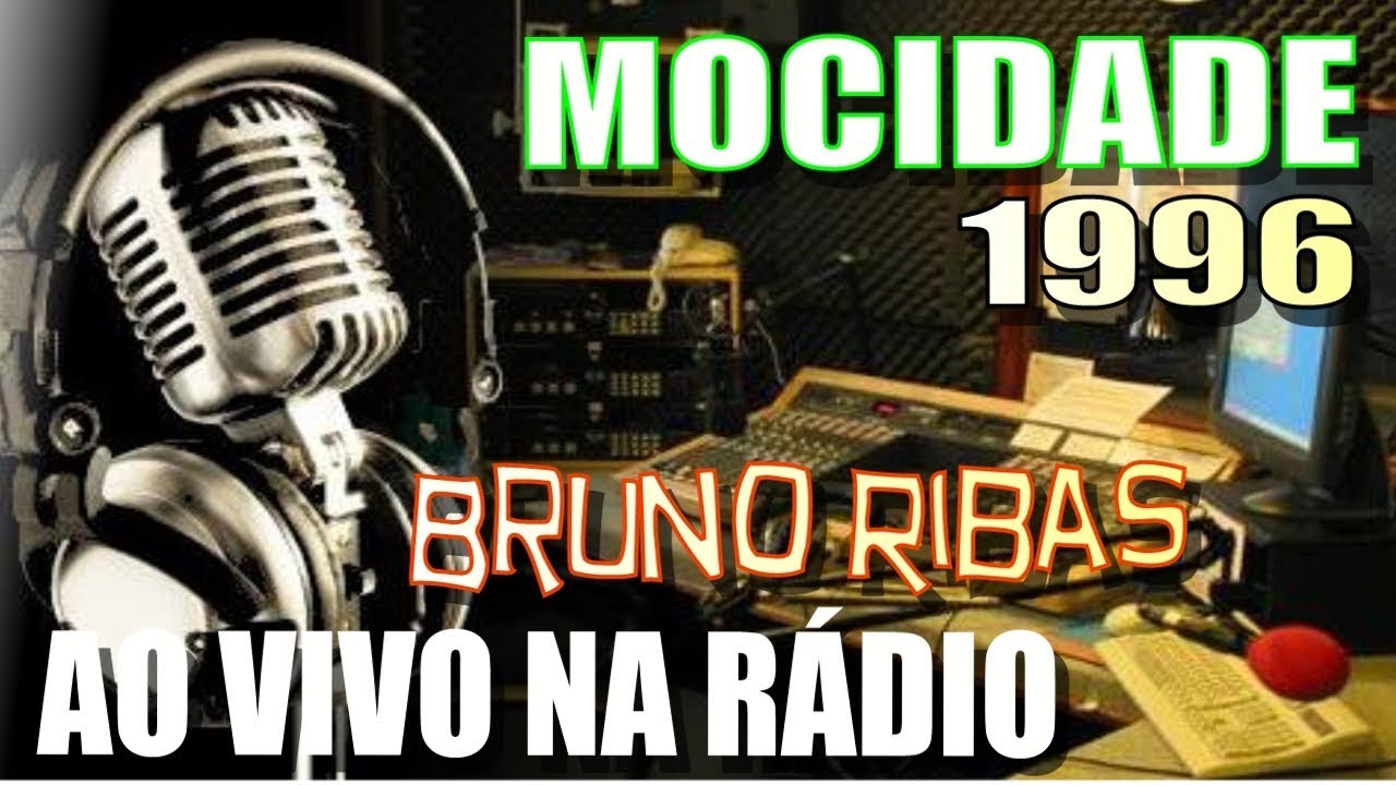 Bruno Ribas canta Mocidade 1996 ao vivo na rádio.