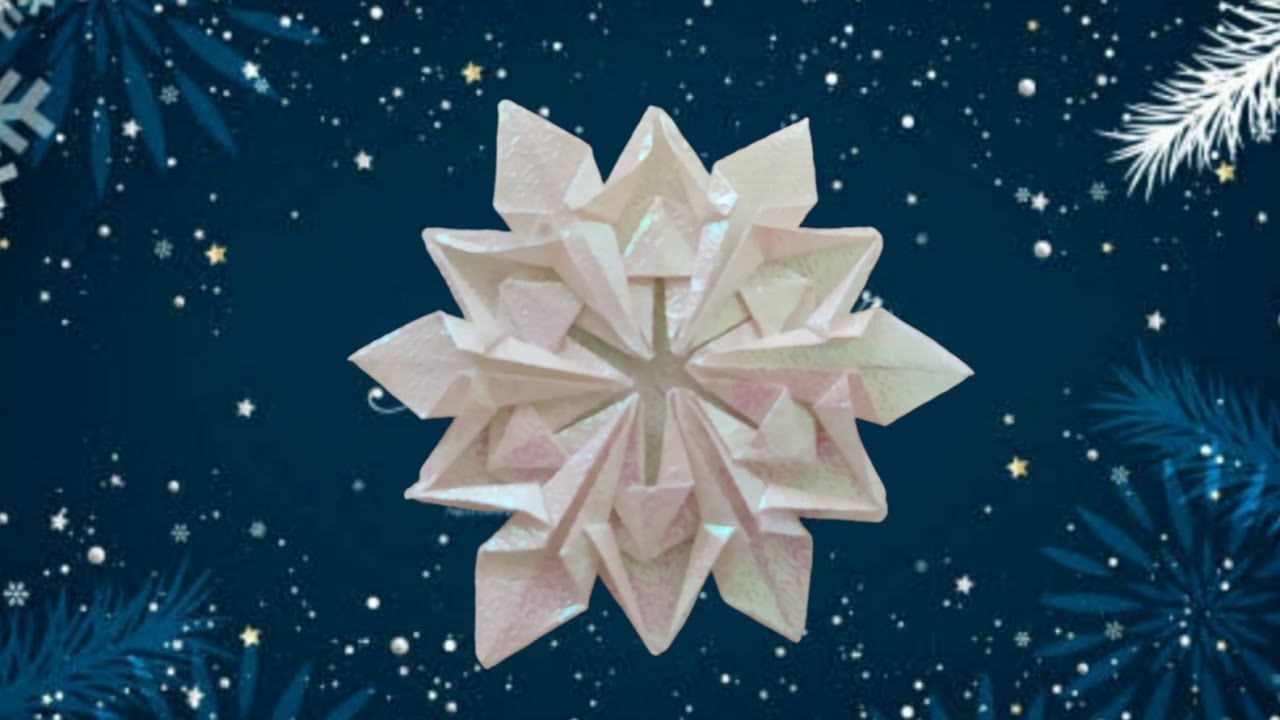 origami snowflake ❄2❄