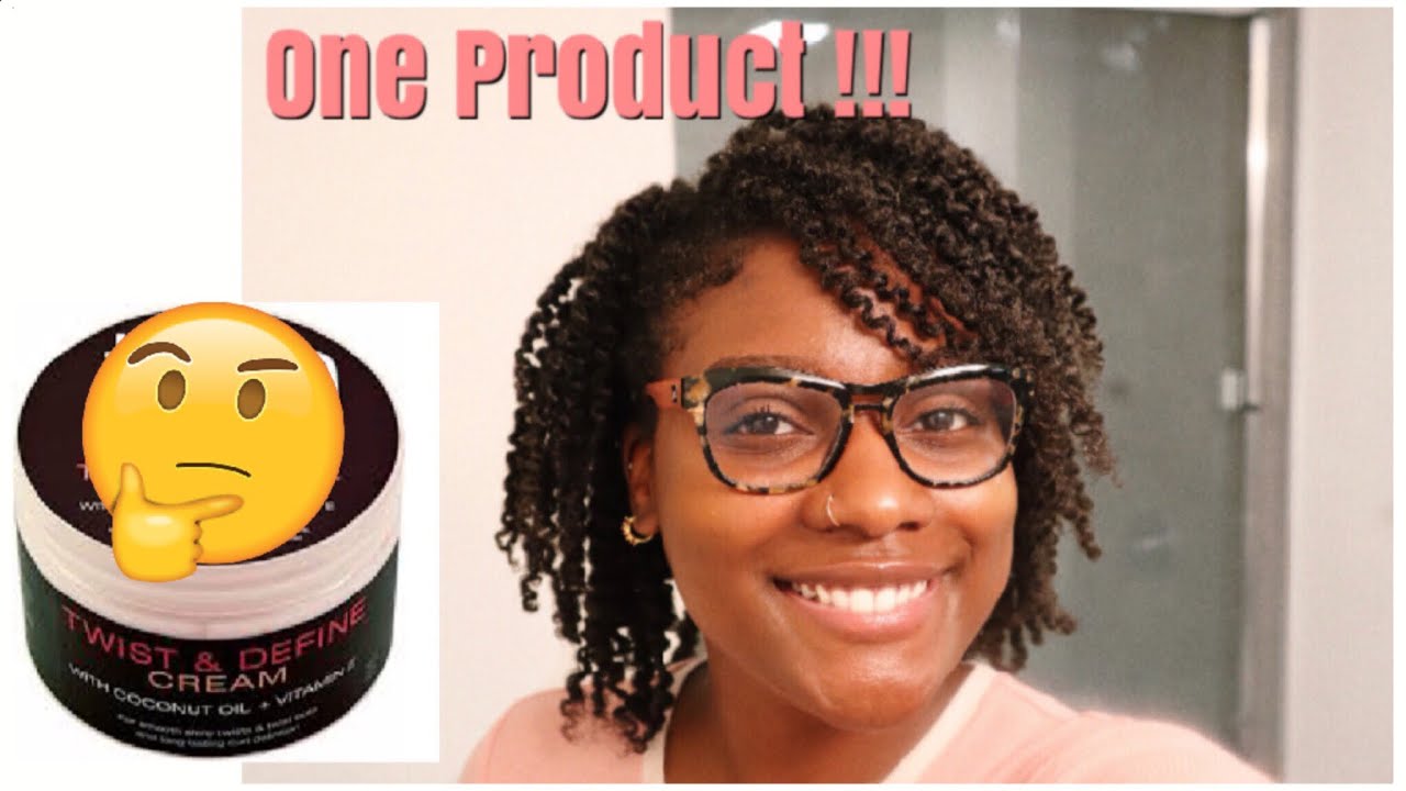 One Product Twist-Out: TGIN Twist & Define Cream (Natural Hair Twist Out)