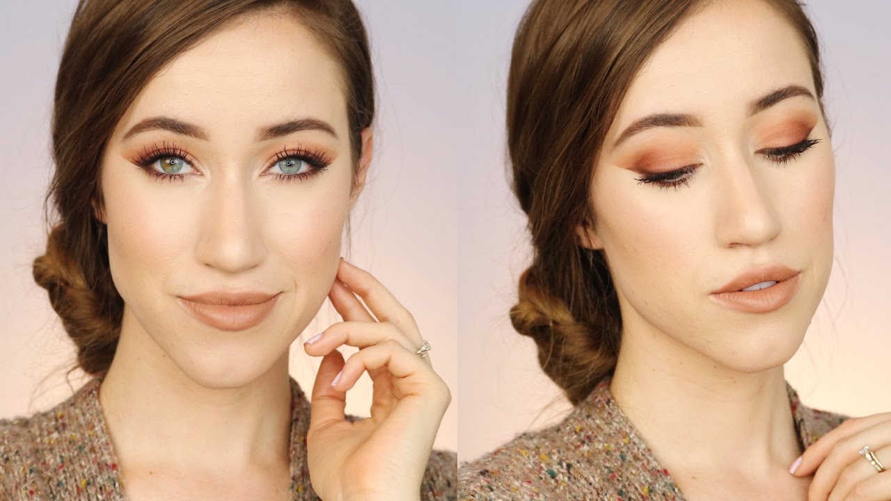 BOLD NEUTRAL BROWN MAKEUP TUTORIAL | ALLIE G BEAUTY