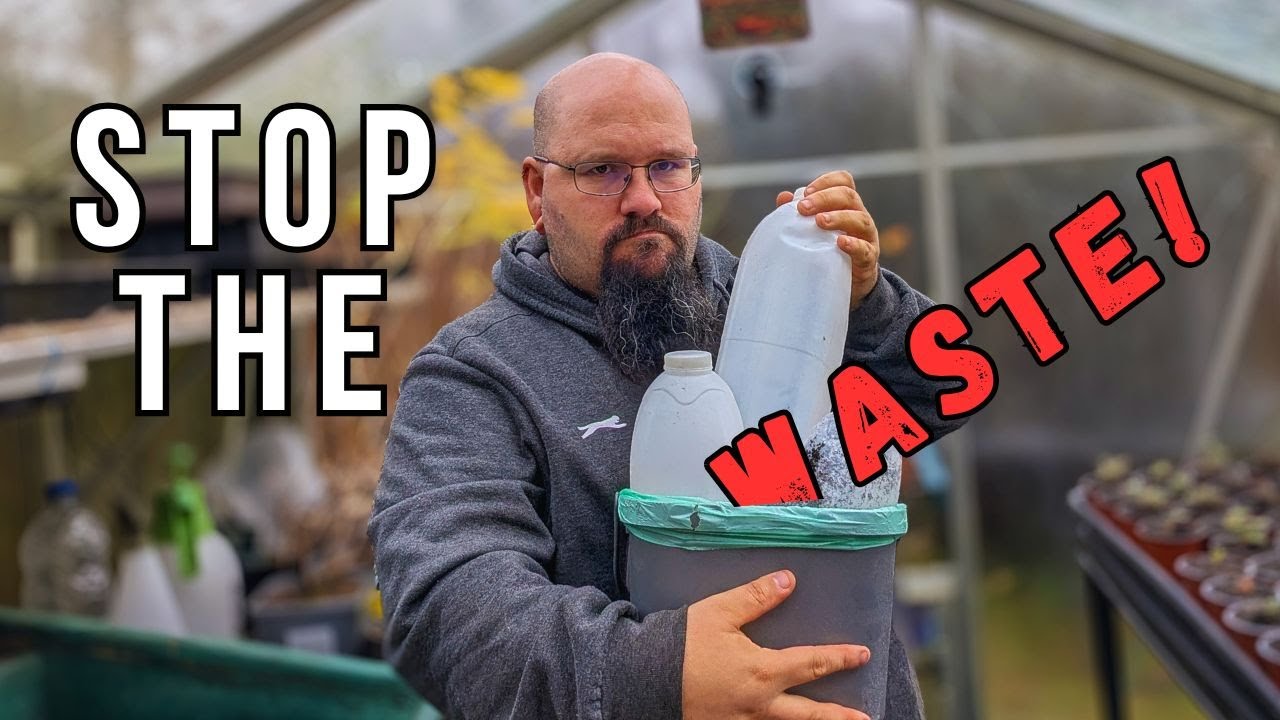 Don't throw it away! - 9 GENIUS Garden use for a milk bottle