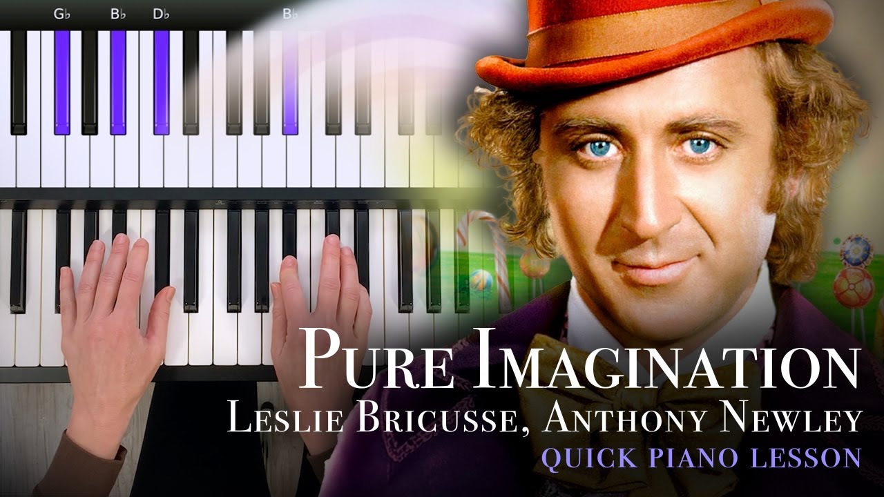 Pure Imagination - Willy Wonka - Piano Tutorial