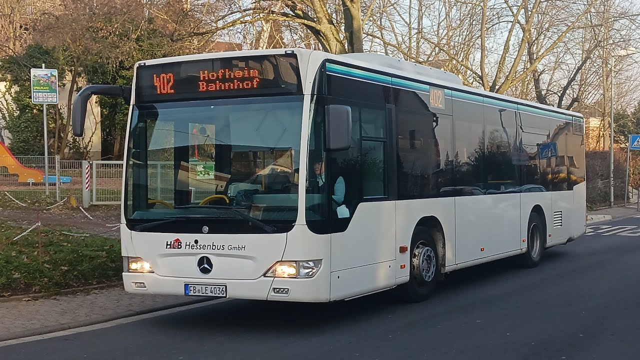 HLBus Mitfahrt im MB Citaro Feclift O530K