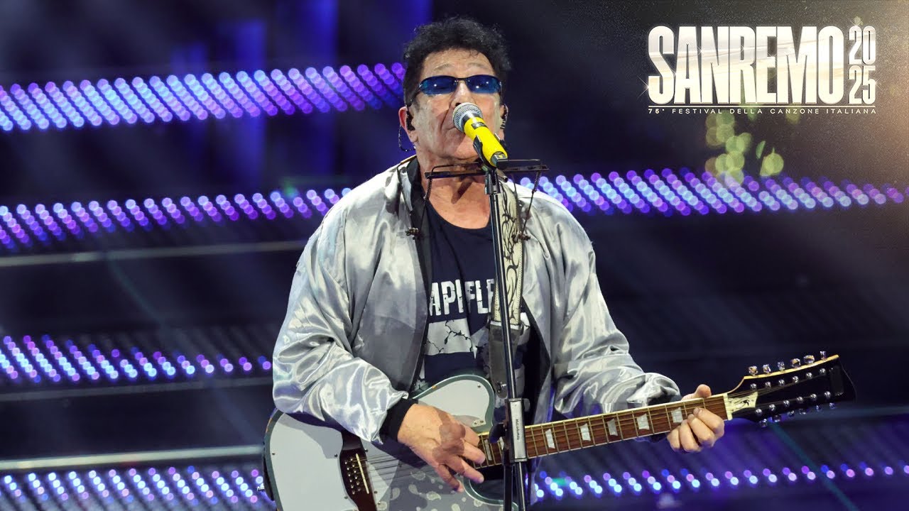 Sanremo 2025 - Edoardo Bennato canta 