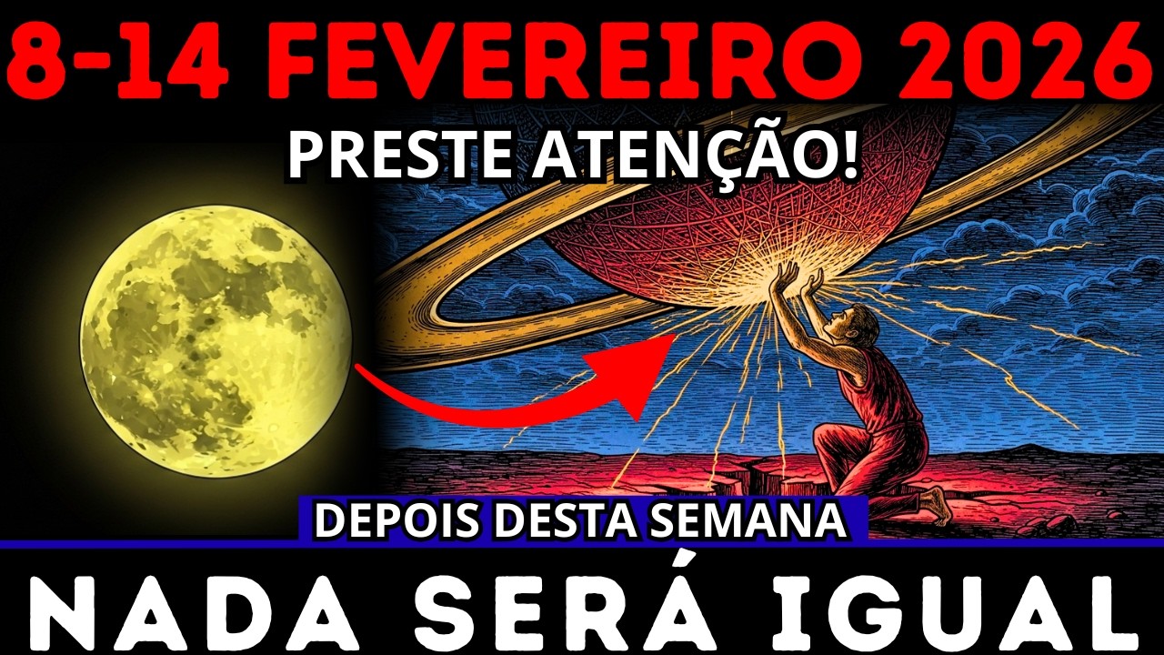 VOCÊ PRECISA SABER! 8-14 fev – SATURNO entra em ÁRIES e muda os próximos 2 ANOS!