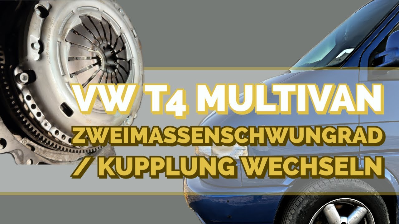 VW T4 Multivan AXG ZMS und Kupplung wechseln | Getriebe ausbauen | Schaltgestängen Kugeln ersetzen