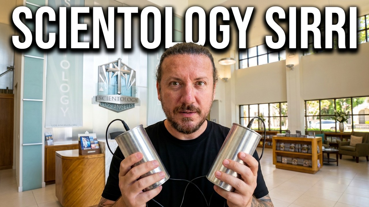Ünlülerin Dini Scientology Kilisesi'ne Girdim - Amerika 🇺🇸