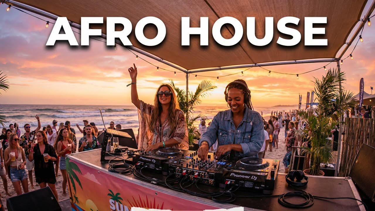 Tropical Afro House Sunset 🌅 Spiritual Vocals & Deep Dance Vibes Mix 2026