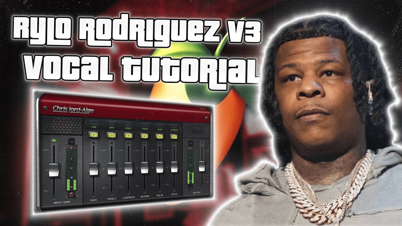 How To MIX Rylo Rodriguez TYPE VOCALS 🤯 FL Studio Vocal Tutorial
