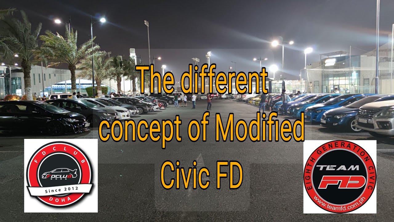 Modified Civic FD: Different Concept | Ft. Team FD and FD Club | Aliboy Vlogs