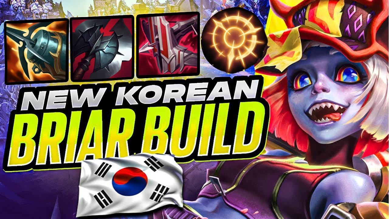 *NEW* KOREAN BRIAR BUILDS KRAKEN FIRST! WTF BUILD