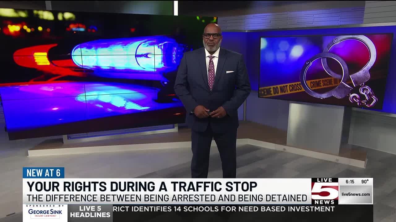 VIDEO: Your rights during a traffic stop and the difference between being arrested and being deta...