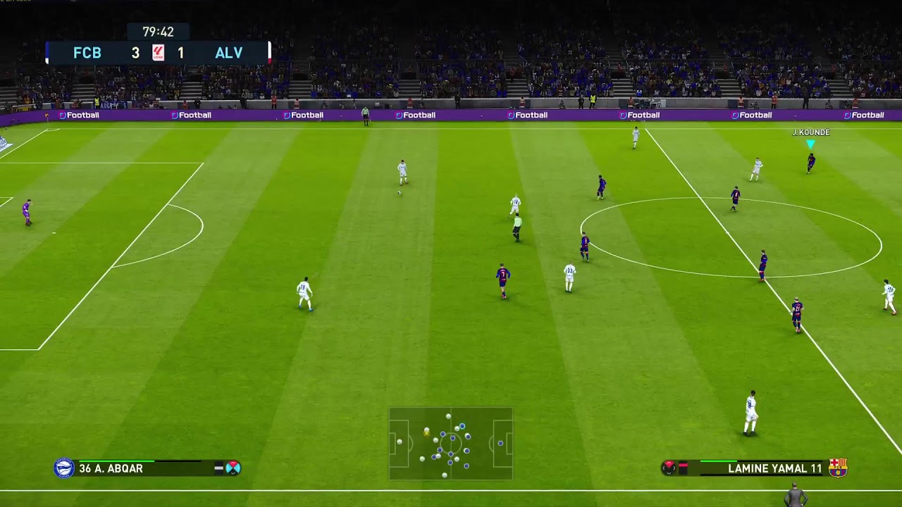eFootball PES 21 Fully patched Fc Barcelona season 3, road to the great awaken part 6