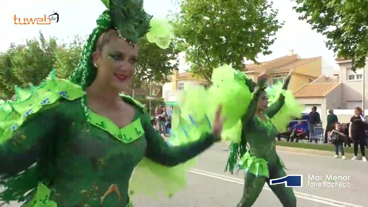 desfile carnaval de santiago de la ribera canal 1 mar menor torre Pacheco 1/5/2022