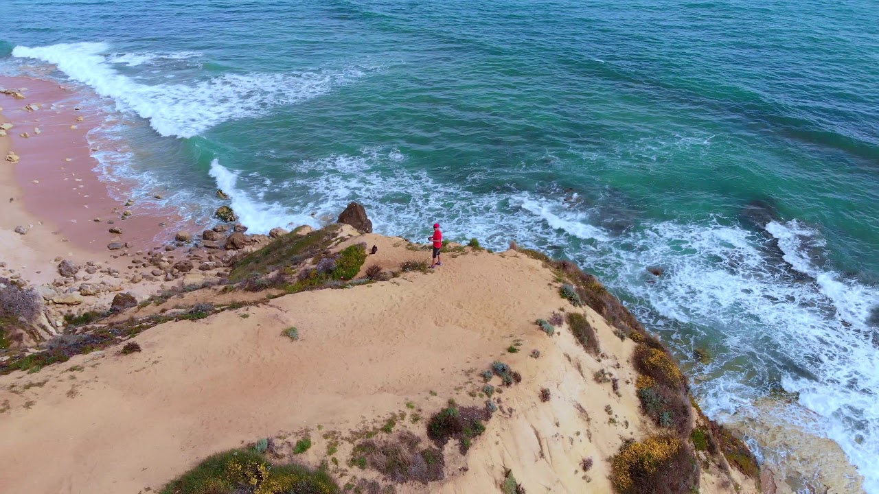 DJI Mavic air, Olhos d' Agua (Eyes of Water) Algarve, Portugal 2018