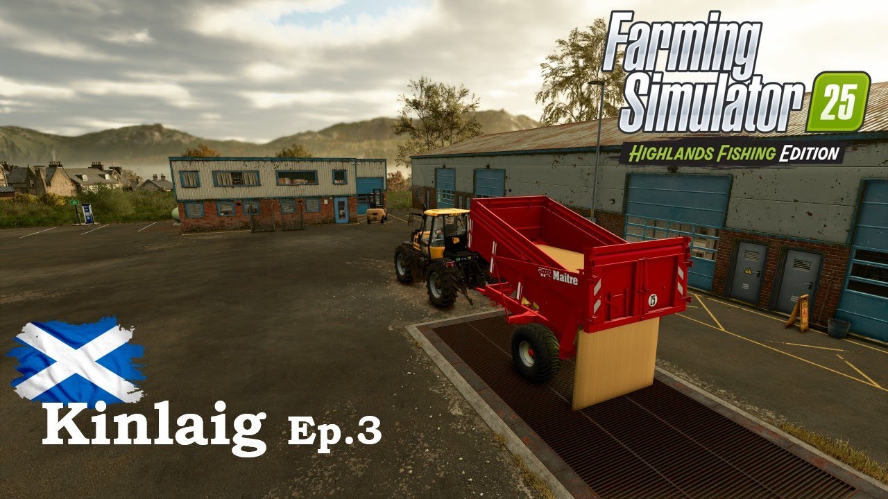 Selling our first Harvest - Ep.03 | Highlands Farm| Farming Simulator 25