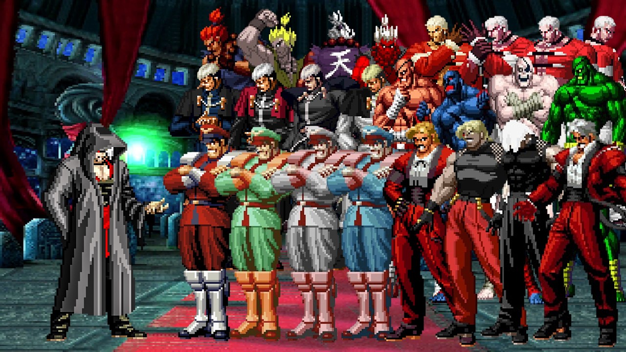 Devourer Element Vs Super Bosses Team Mugen