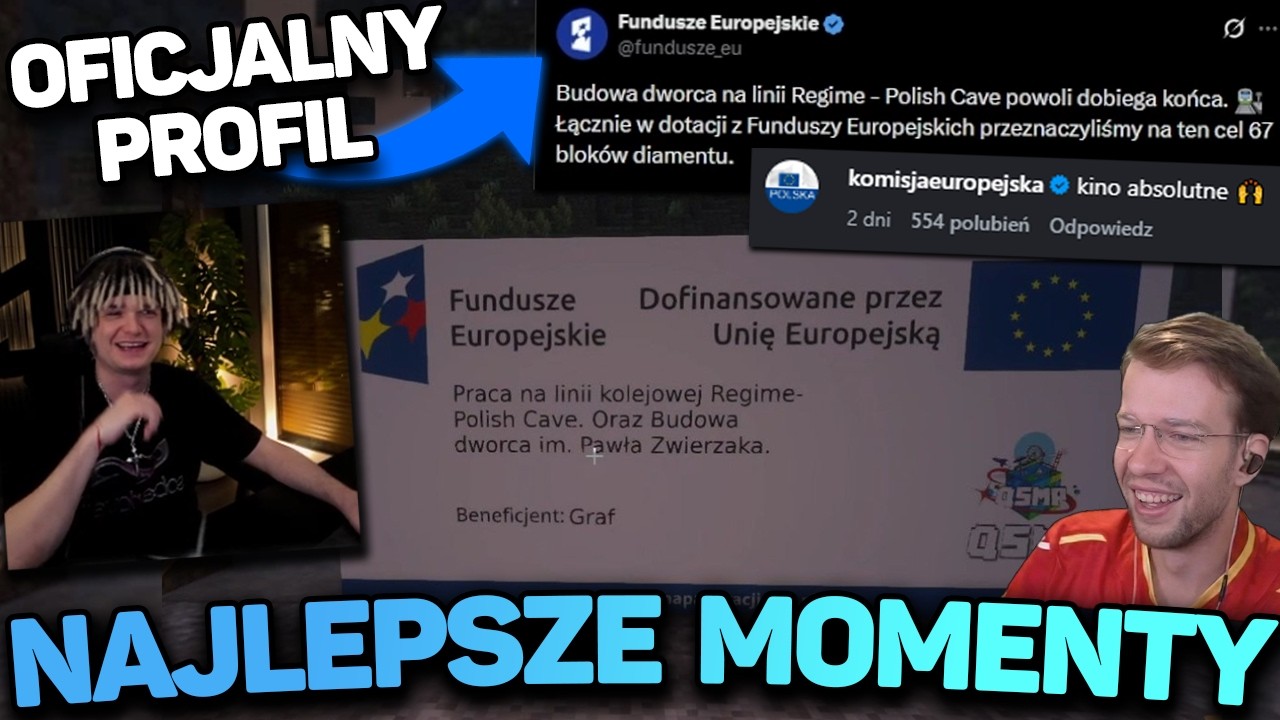 Polacy na QSMP #6 - FUNNY MOMENTS!